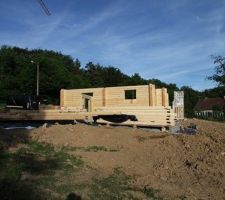 La même, vue du côté ouest.Vu