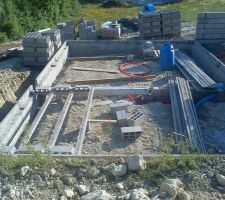 Vide sanitaire sous salon, cuisine, cellier