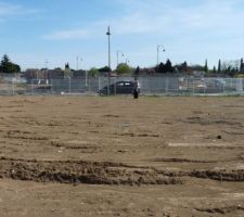 Vue du fond du terrain