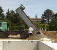 Cailloux pour le tour de la maison...