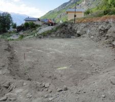 Terrassement terminé