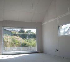 21/05/11 : placo terminé - séjour
