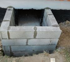 R&eacute;alisation de l'entr&eacute;e du vide sanitaire