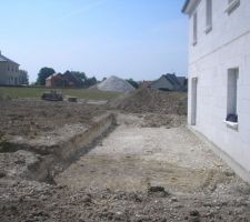 Pompe de relevage et fosse septique