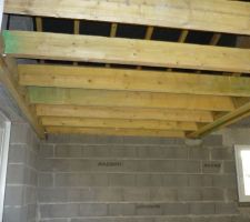 Solivage grenier stockage