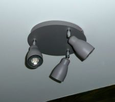 Eclairage de la salle de bain du haut