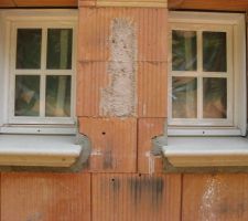 Appuis de fenêtre en pierre blanche du Portugal