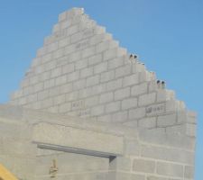 Les 2 pignons sont quasi finis