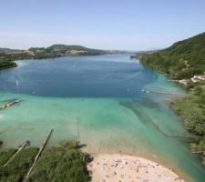 Le lac de paladru à 300 m de la future maison !