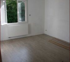 Parquet de notre chambre