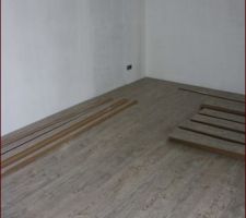 Parquet de notre chambre
