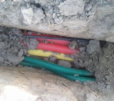 Emplacement d'un regard de tirage