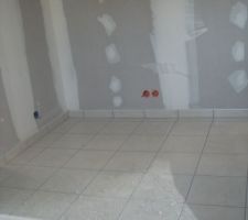 Fin carrelage bureau/chambre