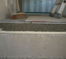 épaisseur de la chape