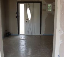 Chape liquide entr&eacute;e