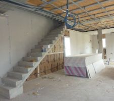 Début seconde phase placo