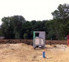 Notre terrain de face