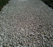 Fin du chemin d'acc&egrave;s