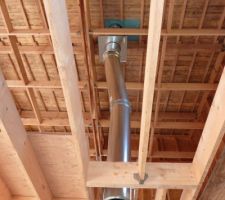 Conduit poujoulat pour le poêle