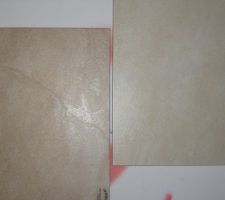 Carrelage de droite commandé et reçu !