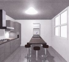 Plan de la cuisine