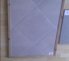 CHOIX MATERIAUX : Carrelage 33x33 gris clair DORIS CINZA