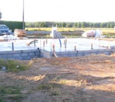 6 jours apr&egrave;s le terrassement !