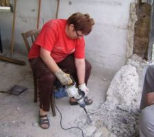 On change de position...au bout de 4h d'acharnement, ca fatigue quand meme