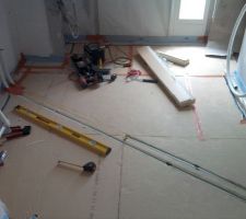Passage des liaison multicouche 32 entre kit 2 zone et nourisses plancher