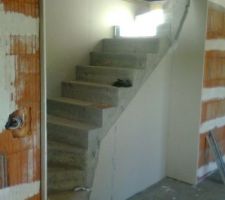 Les volumes de l'escalier