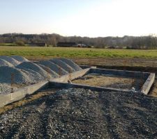 Visuel sur le futur garage