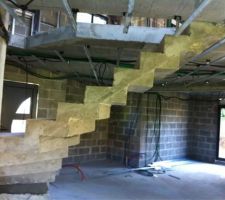 Escalier béton