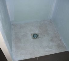 Douche &agrave; l'italienne