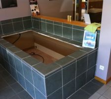 Jupe pour baignoire de la suite parentale ou SDB 2
