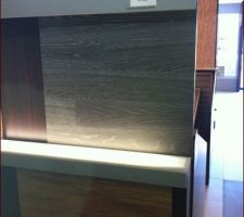 Un des trois parquets pour mezzanine, chambres et dressing