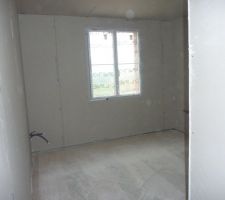 Seconde phase placo - Chambre
