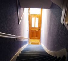 L'escalier d'accès au premier à l'achat