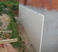 La 1er couche de 6cm XPS URSA 0.034