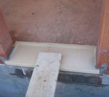 L'emplacement de notre future porte d'entr&eacute;e