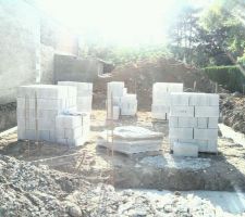 Autre vue des fondations