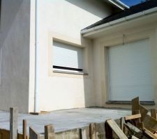 Terrasse côté chambre