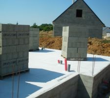 Voici ma surprise aprés 230 km de route pour voir l'avancée des travaux