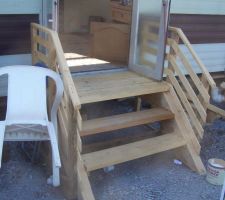Mon escalier du mobil fabriqué par bo-papa.