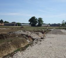 Noue de r&eacute;tention