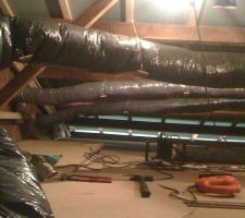 Pose de la VMC double flux.