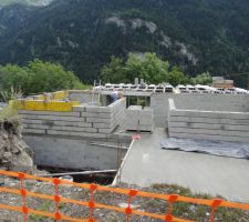 Pr&eacute;paration dalle de l'&eacute;tage