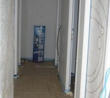 Partie nuit - salle de bain - dressing