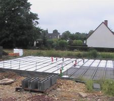 Vide sanitaire de la maison A et son plancher