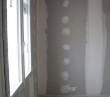 Vue sur la chambre bureau du rdc