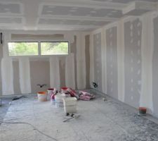 Enduit/ bandes placo